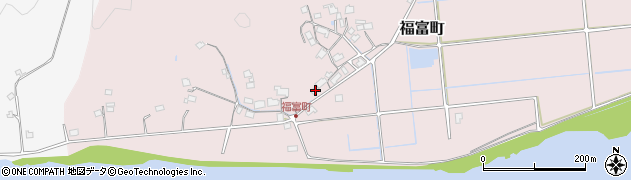 島根県松江市福富町147周辺の地図