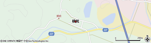 鳥取県鳥取市横枕周辺の地図
