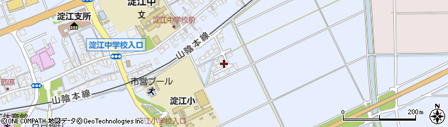 鳥取県米子市淀江町西原185周辺の地図