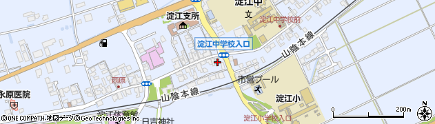 鳥取県米子市淀江町西原724周辺の地図