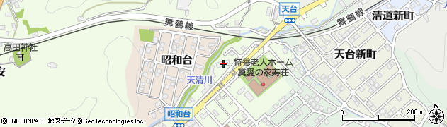 京都府舞鶴市上安1700周辺の地図