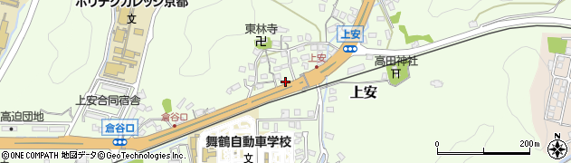 京都府舞鶴市上安748周辺の地図