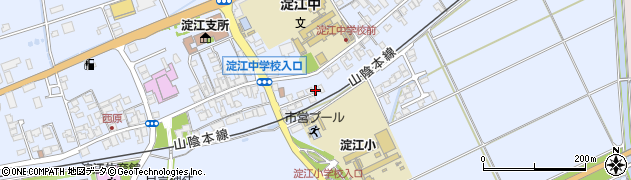 鳥取県米子市淀江町西原321周辺の地図