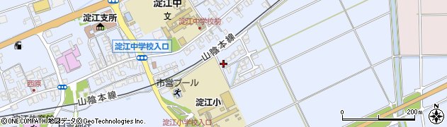 鳥取県米子市淀江町西原246周辺の地図