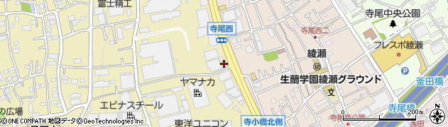 松屋綾瀬小園店周辺の地図