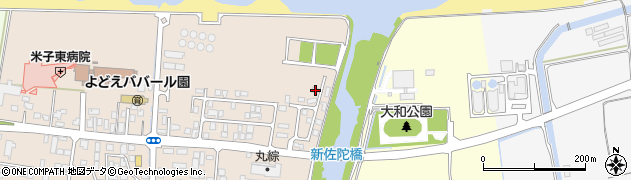 鳥取県米子市淀江町佐陀1301-21周辺の地図