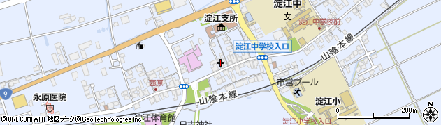 鳥取県米子市淀江町西原691周辺の地図