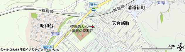 京都府舞鶴市上安1697周辺の地図