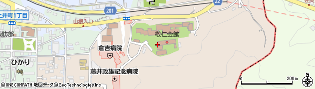 鳥取県倉吉市山根55周辺の地図