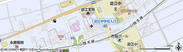 鳥取県米子市淀江町西原690周辺の地図