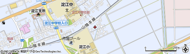 鳥取県米子市淀江町西原241周辺の地図