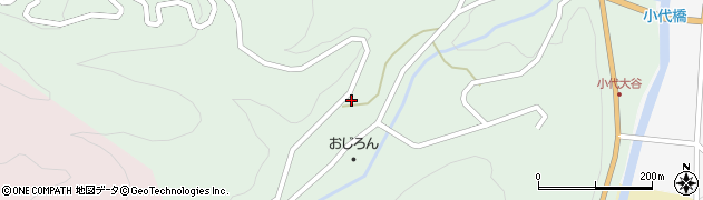 兵庫県美方郡香美町小代区大谷831周辺の地図