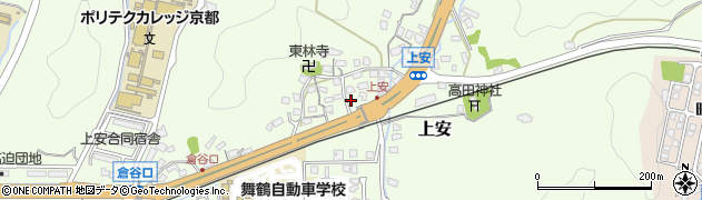 京都府舞鶴市上安768周辺の地図