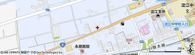 鳥取県米子市淀江町西原1207周辺の地図
