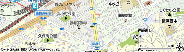 神奈川県横浜市西区浜松町2-28周辺の地図