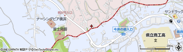 神奈川県横浜市旭区桐が作1616周辺の地図