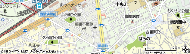 神奈川県横浜市西区浜松町2周辺の地図