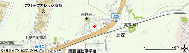 京都府舞鶴市上安772周辺の地図