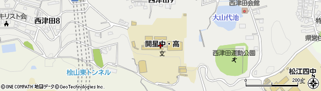 開星中学校・高等学校周辺の地図