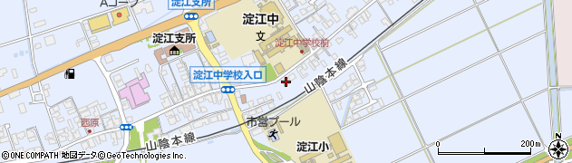 鳥取県米子市淀江町西原331周辺の地図