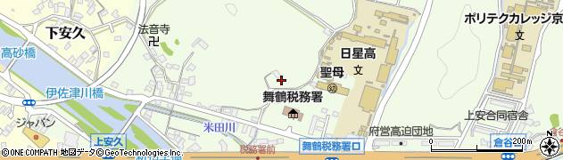 京都府舞鶴市上安久259周辺の地図