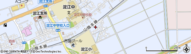 鳥取県米子市淀江町西原242周辺の地図