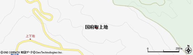 鳥取県鳥取市国府町上地周辺の地図