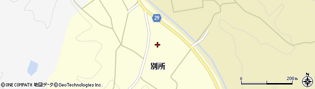鳥取県東伯郡湯梨浜町別所342周辺の地図