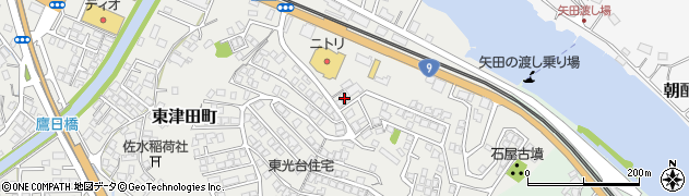 ベリー松江店周辺の地図