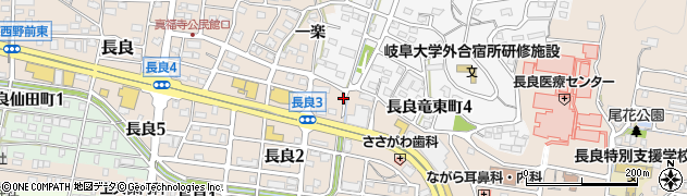 岐阜県岐阜市長良（春田）周辺の地図