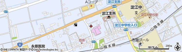 鳥取県米子市淀江町西原708-1周辺の地図
