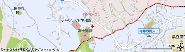 神奈川県横浜市旭区桐が作1627周辺の地図
