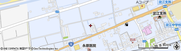 鳥取県米子市淀江町西原1228周辺の地図