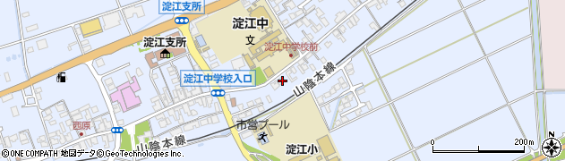 鳥取県米子市淀江町西原333周辺の地図