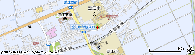 鳥取県米子市淀江町西原666周辺の地図