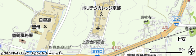 京都職業能力開発短期大学校　学務係周辺の地図
