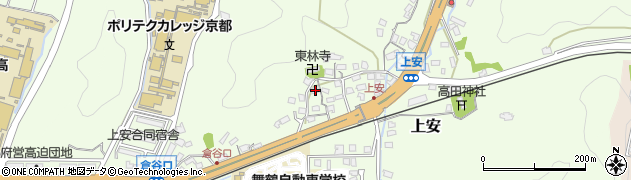 京都府舞鶴市上安820周辺の地図