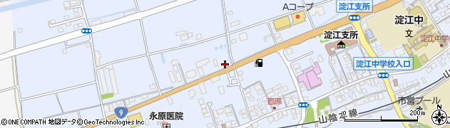 鳥取県米子市淀江町西原1208周辺の地図