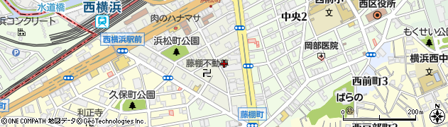 神奈川県横浜市西区浜松町2-13周辺の地図