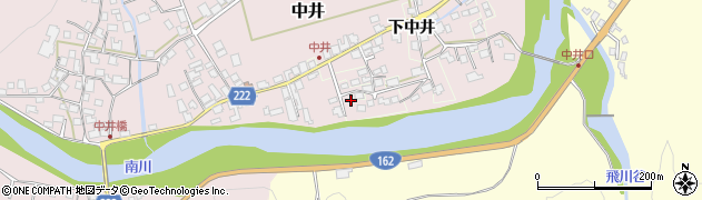 福井県小浜市下中井21周辺の地図