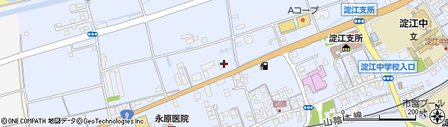 鳥取県米子市淀江町西原1209周辺の地図