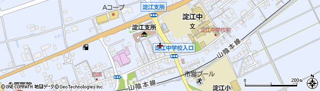 鳥取県米子市淀江町西原703周辺の地図