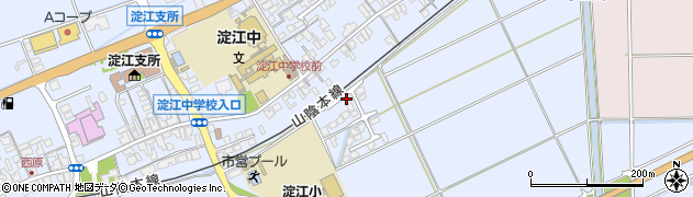鳥取県米子市淀江町西原240周辺の地図