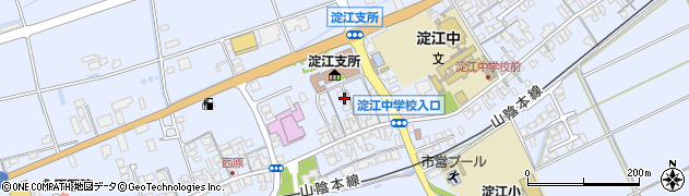 鳥取県米子市淀江町西原698周辺の地図