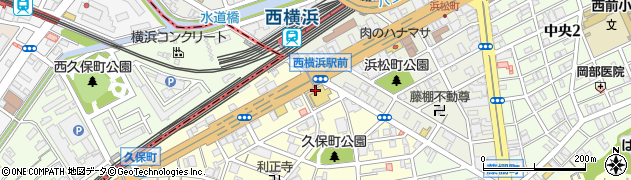 神奈川日産自動車西横浜店周辺の地図