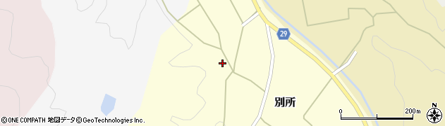 鳥取県東伯郡湯梨浜町別所73周辺の地図