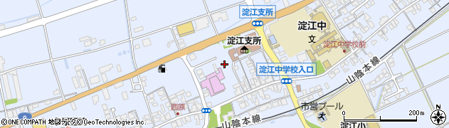 鳥取県米子市淀江町西原705周辺の地図