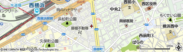 神奈川県横浜市西区浜松町2-25周辺の地図