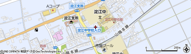 鳥取県米子市淀江町西原668周辺の地図