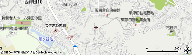島根県松江市東津田町1671周辺の地図
